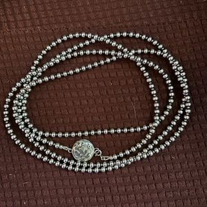 Bloodmilk Morgana on the Moon in Sterling Silver Strand